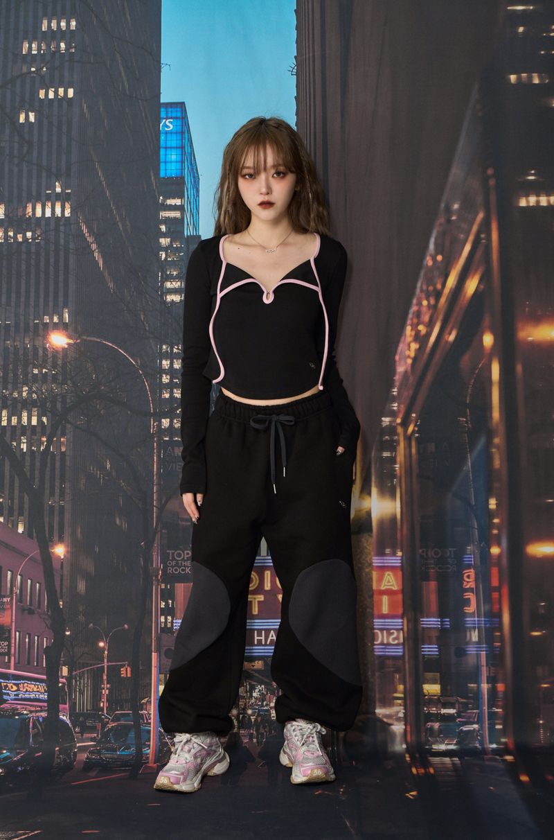 STRING HOOK TOP (BLACK)
