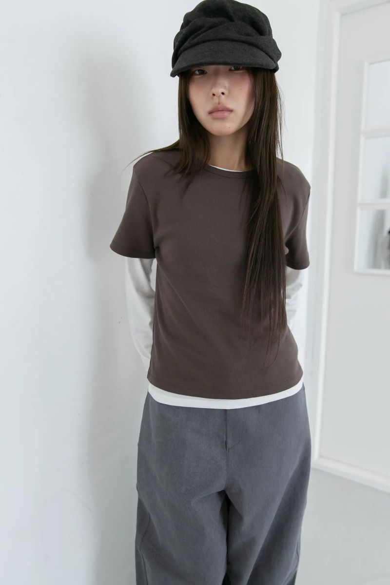 omoosoohy（オムスヒ）の「エブリデイハーフスリーブトップ(4colors)（トップス）」