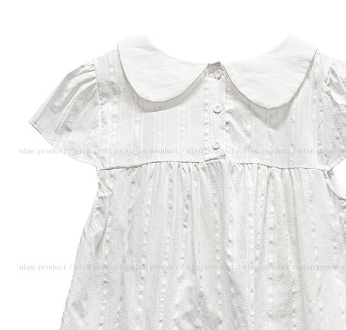 Ain Ribbon Short Sleeve Blouse