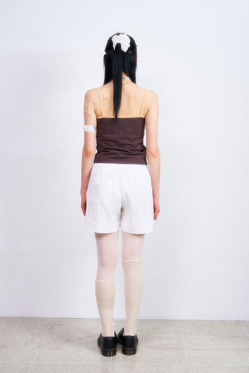 Rocio banding wide shorts
