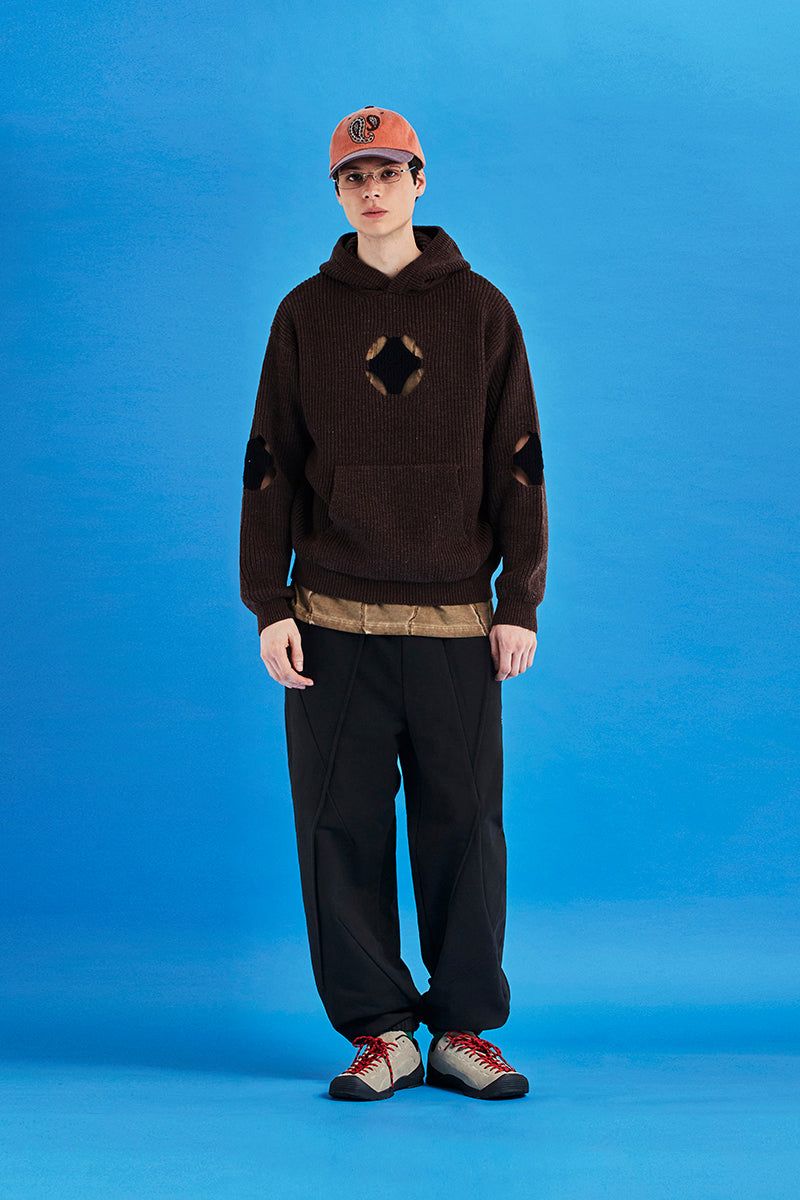 DART SWEATPANTS / BLACK