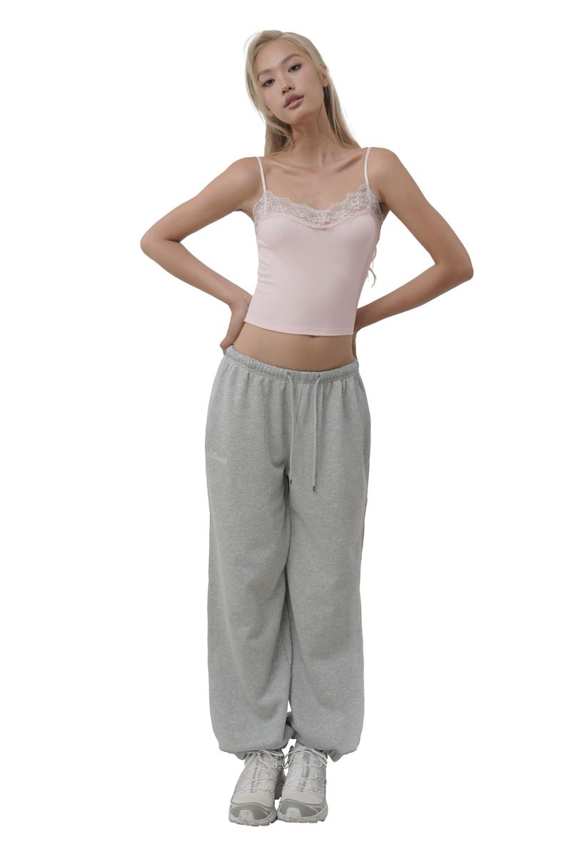 Cream donuts sleeveless, Baby Pink