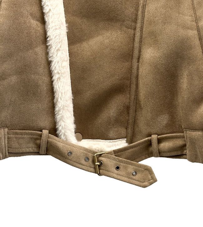 Sheepskin Suede Rider Mustang