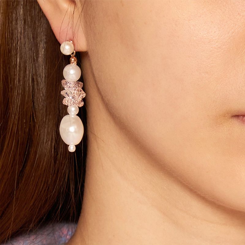 noonoofingers(ヌヌフィンガース)の「Milky Pink Earrings(Accessories)」