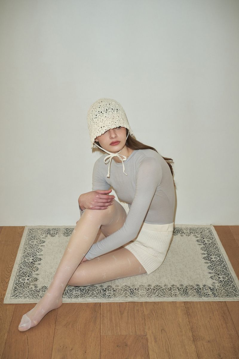 IDA bucket hat_ivory