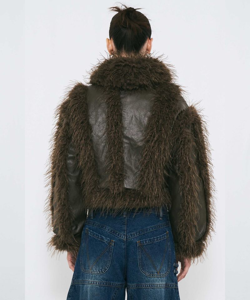FAKE FUR LINE JACKET