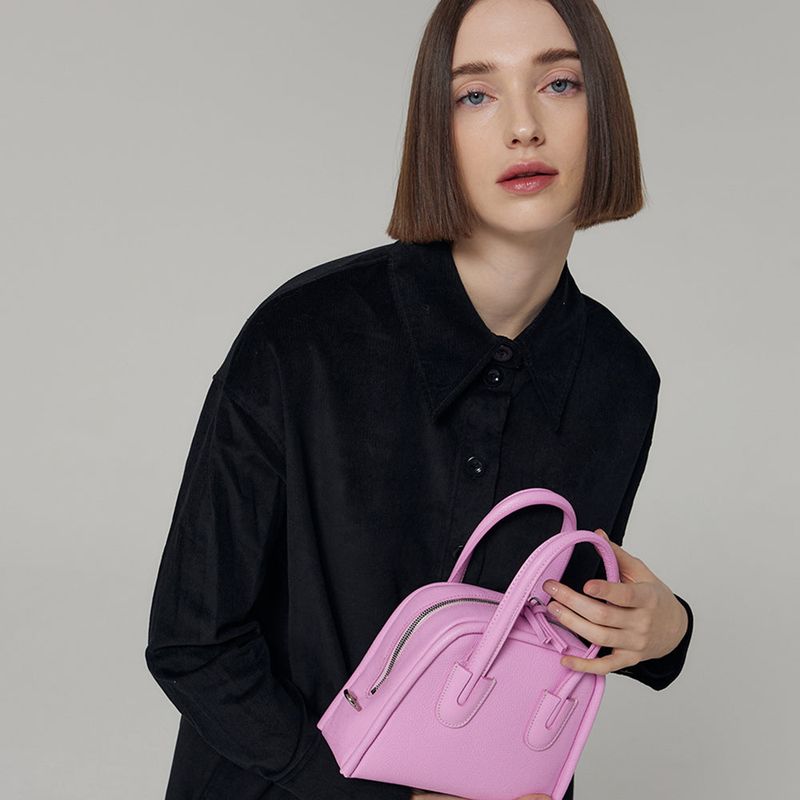 BORDER BAG SMALL PINK