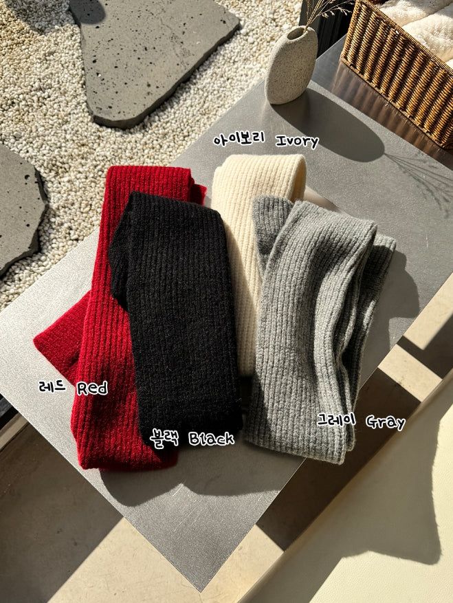 Ryukit Basic Wool Knit Muffler