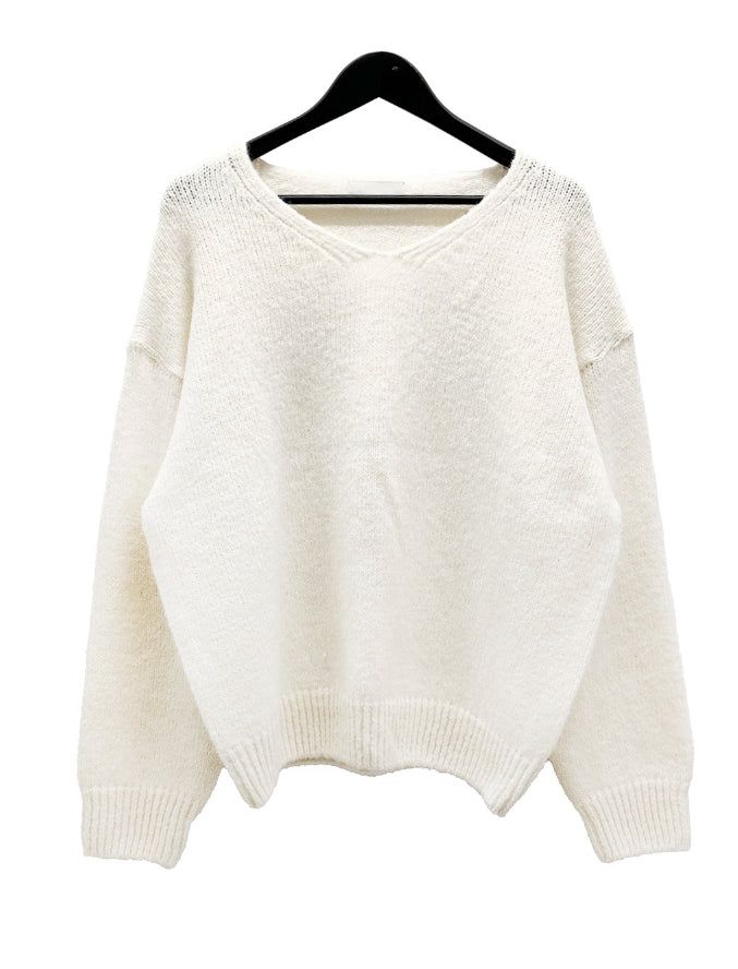 Zen V-neck Bocashi Knit