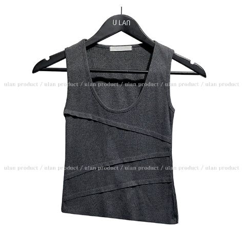 Kona cutting sleeveless bolero set