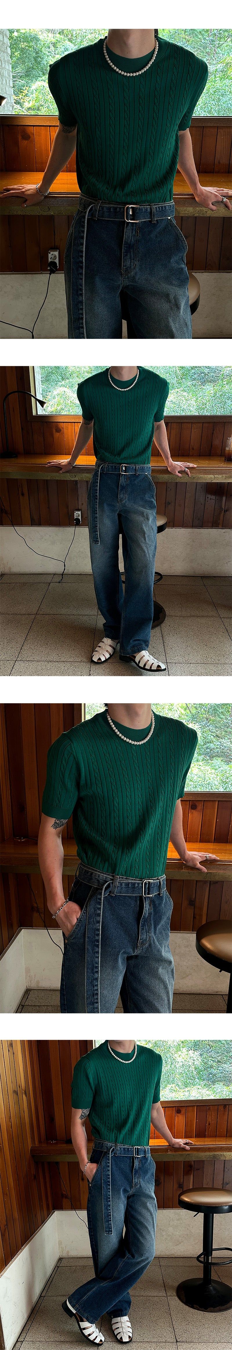 [Unisex] Pearl ball necklace