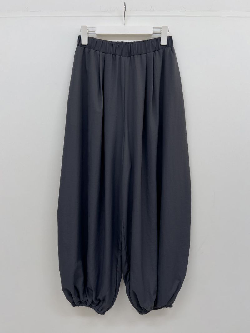 Harem Nylon Balloon Fit Wide Pants