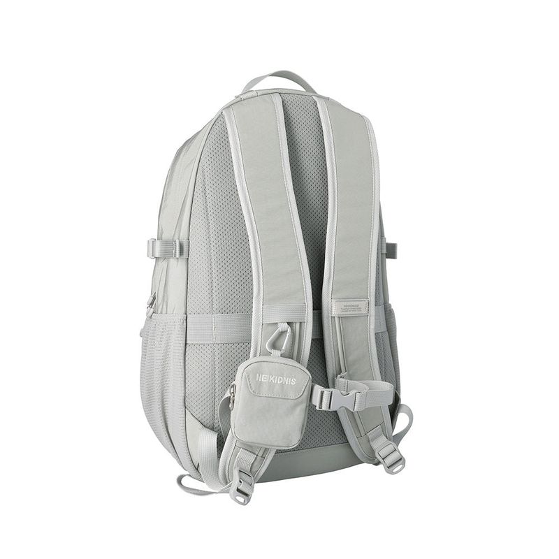 CARABINER MESH BACKPACK / GRAY