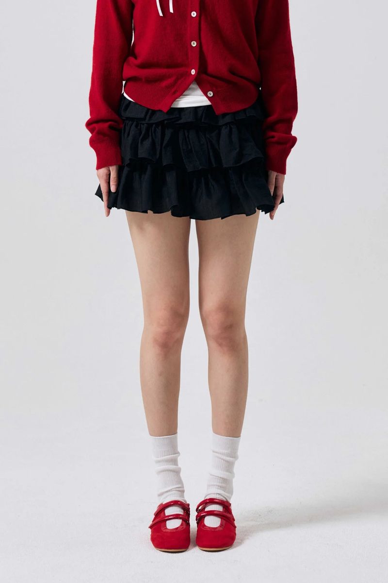 ARIKIM（アリキム）の「IVY MINI CANCAN SKIRT PANTS / BLACK（Skirts）」