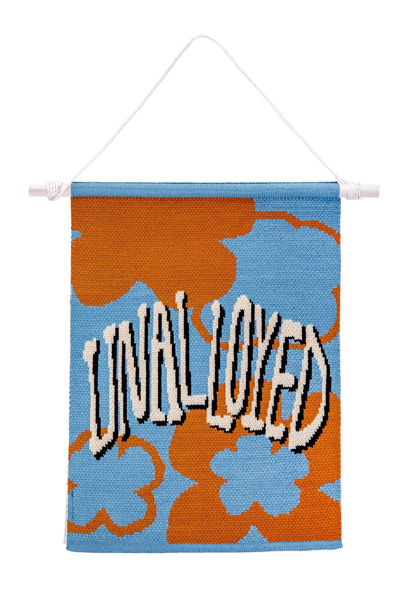 UNALLOYED(アナロイド)の「LOGO KNIT POSTER(Fashion Accessories)」
