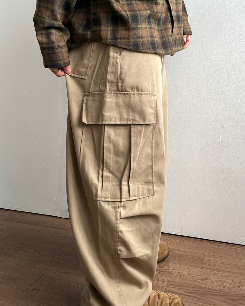 Kony Curved Cotton Pants