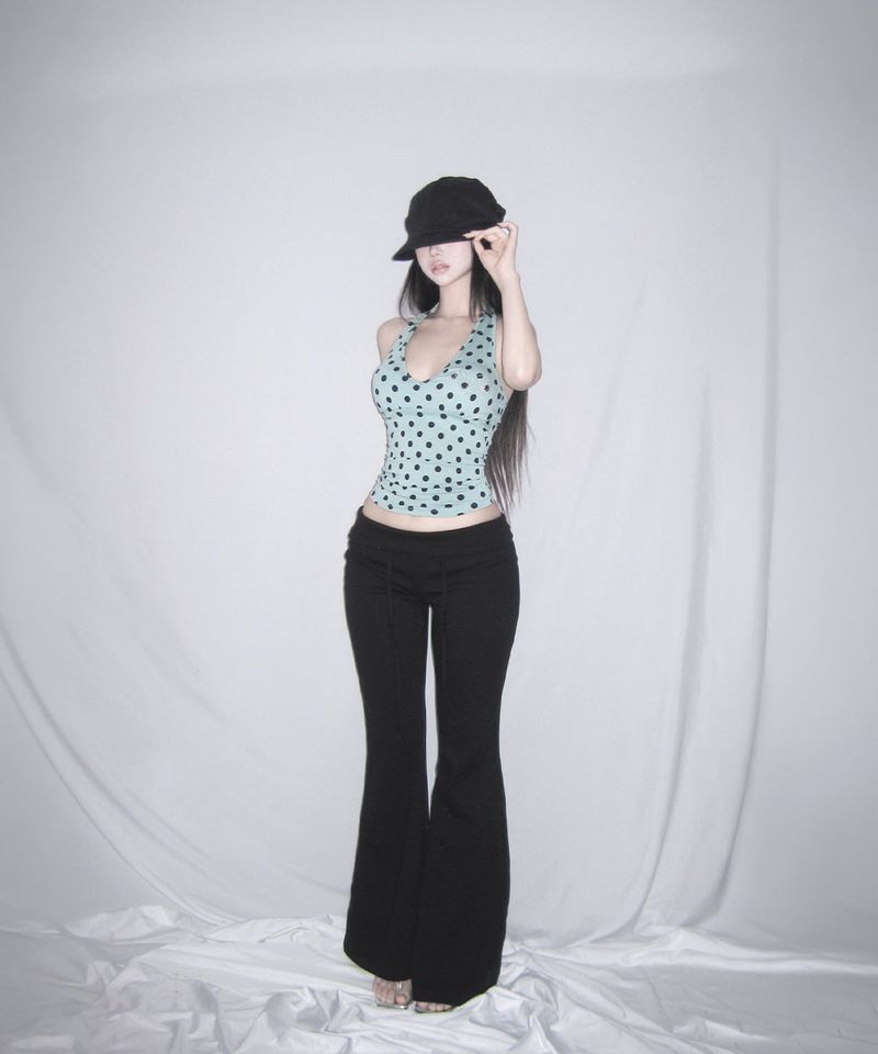darling dot halter top (7colors)