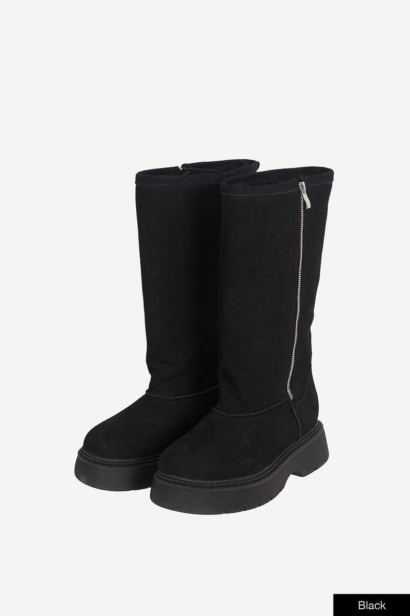 Abisko zip-up long ugg boots