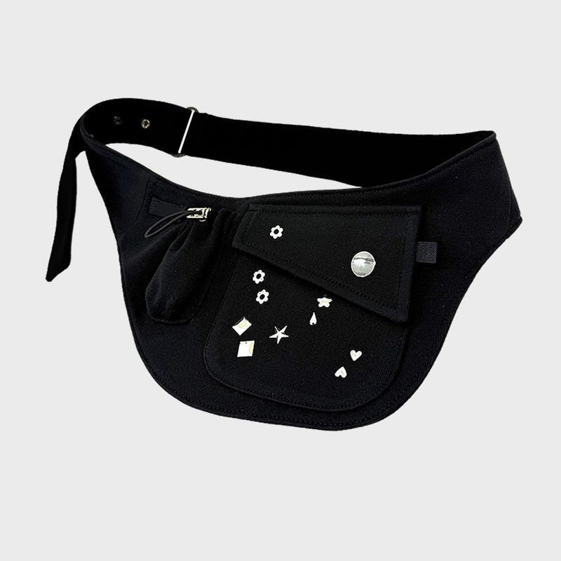 FREEZE BELT BAG IN BLACK