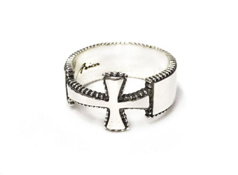 HALF CROSS RING (Thick)