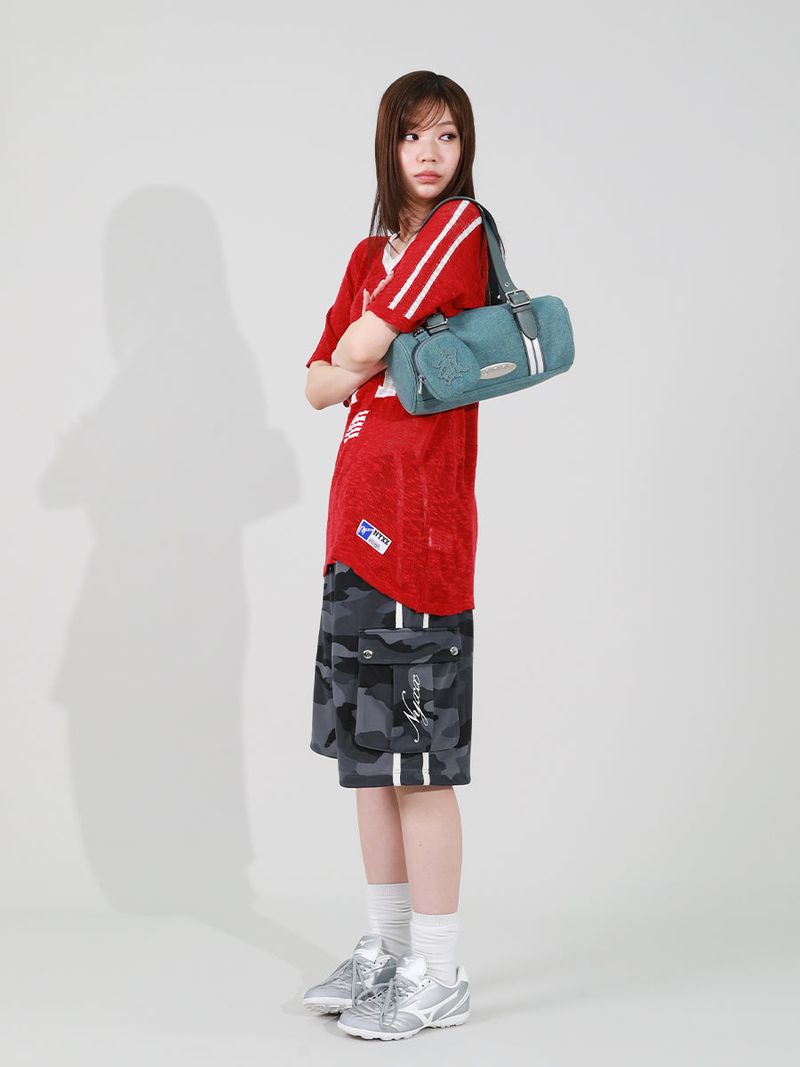 NYXX（エヌワイエックスエックス）の「P.O.M POUCH CIRCULAR BAG (DENIM)（Bags）」