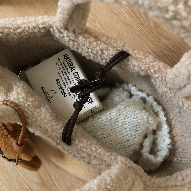 Mouton tote bag with keyring