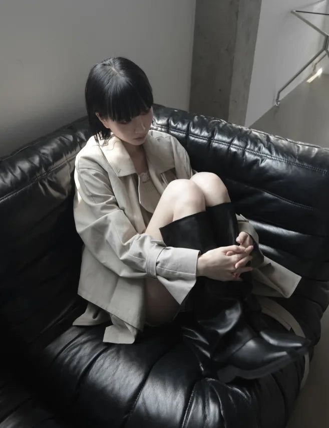 Arne Shawl Low Trench Coat