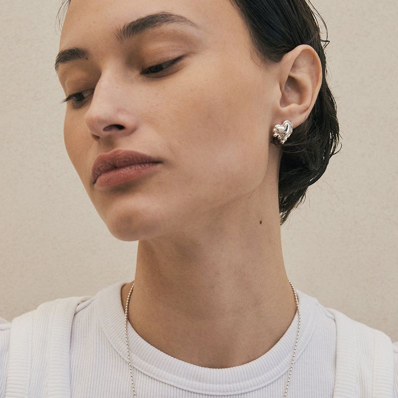 Melting Heart Earring