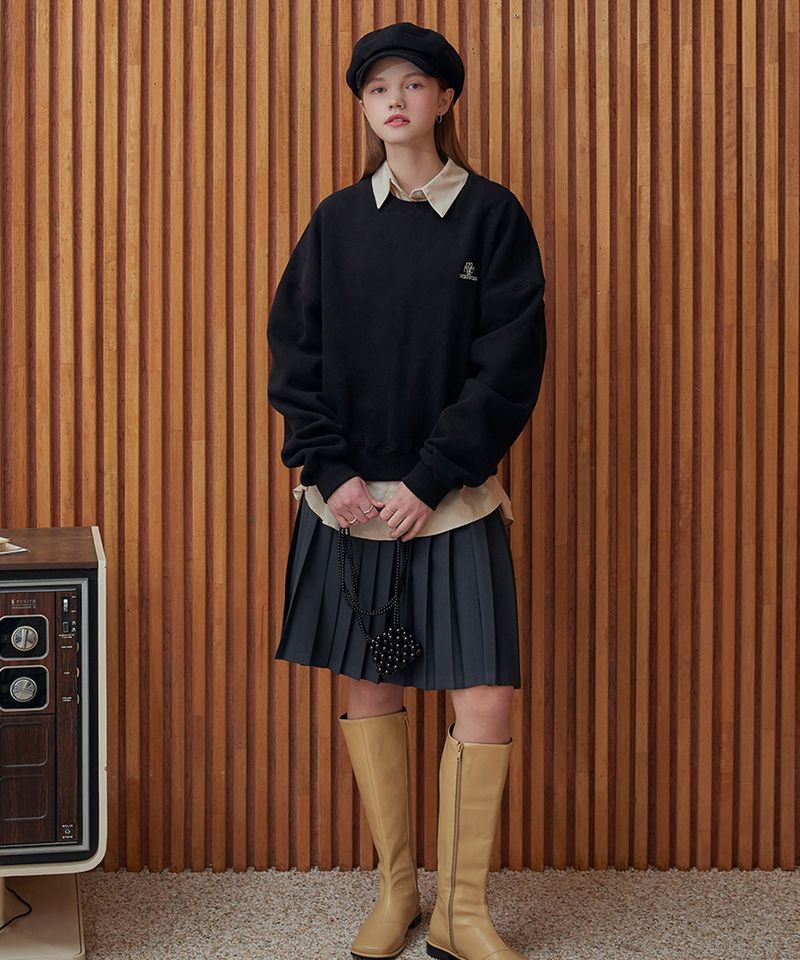 FLEECE REGULAR SWEATSHIRT
