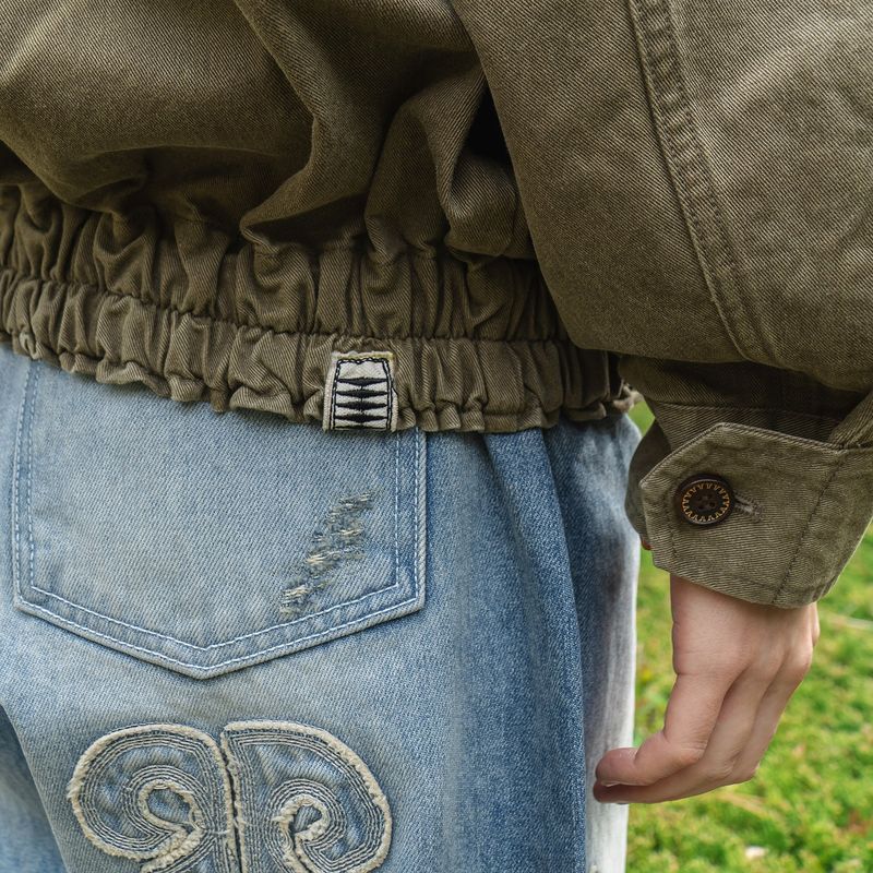 Quiet Trucker Jacket / Olive