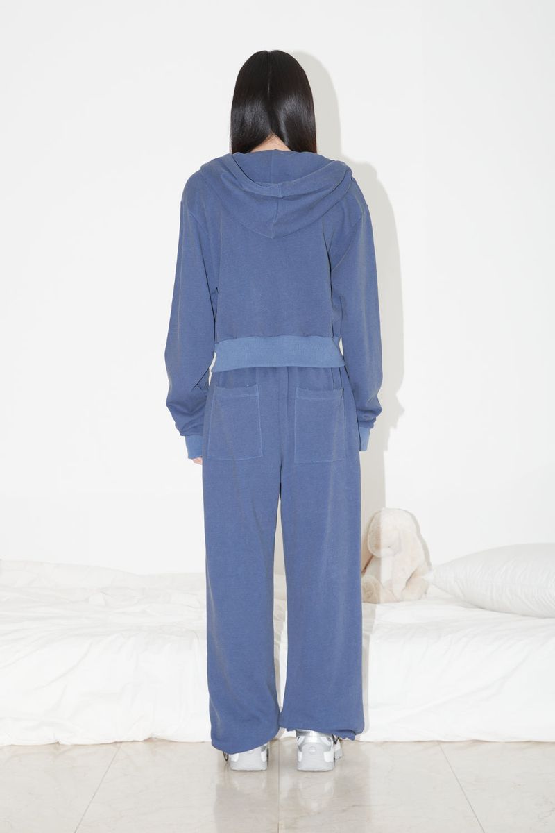 LACE  PIGMENT PANTS (NAVY)