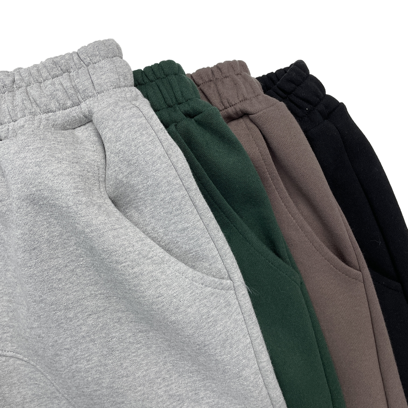 hip-hop curved cut pants