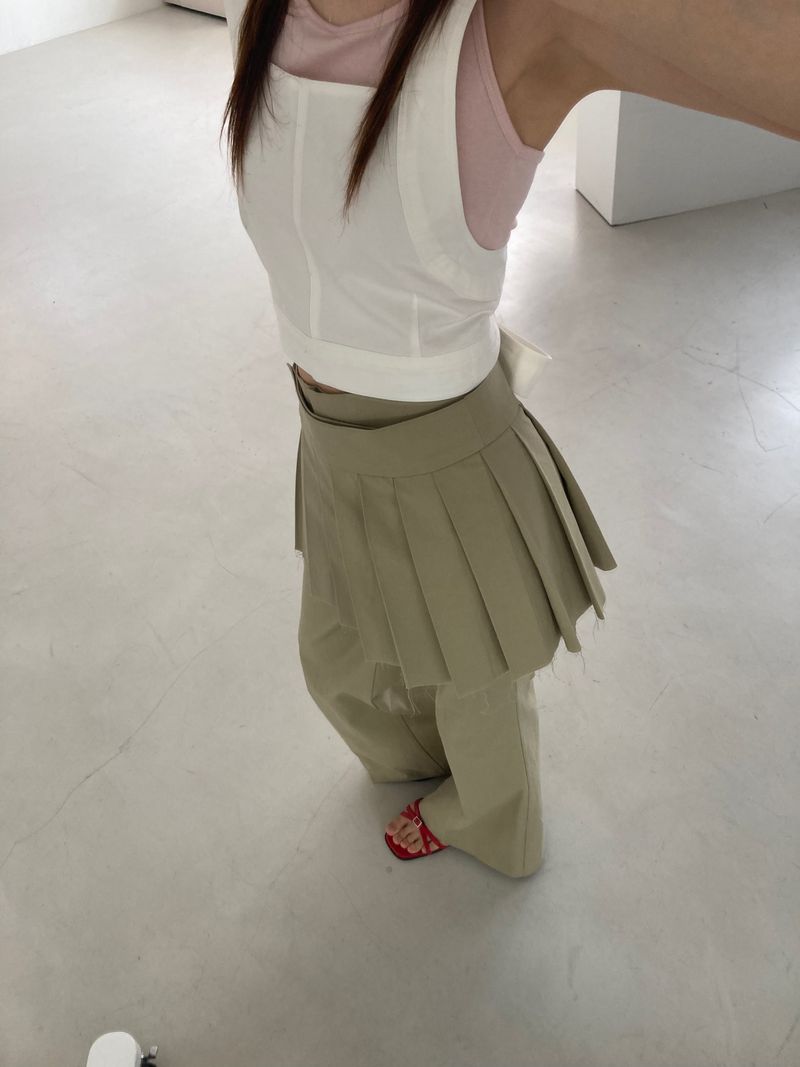 Day Wrap Skort Pants