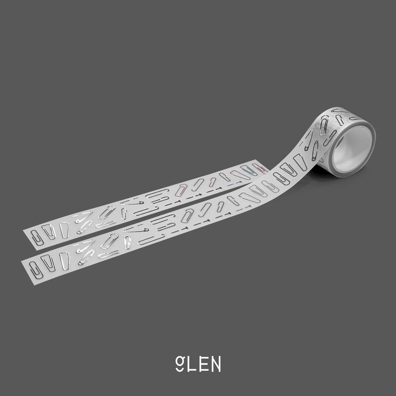 GLENの「ペット シルバー フォイル コレクター キスカット テープ（雑貨/ステーショナリー）」