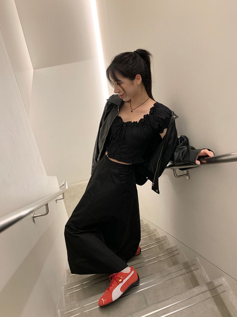 [MADE] POUTO COTTON LONG SKIRT