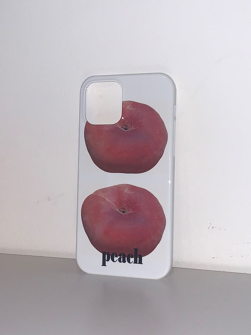PEACH PHONE CASE (HARD TYPE)