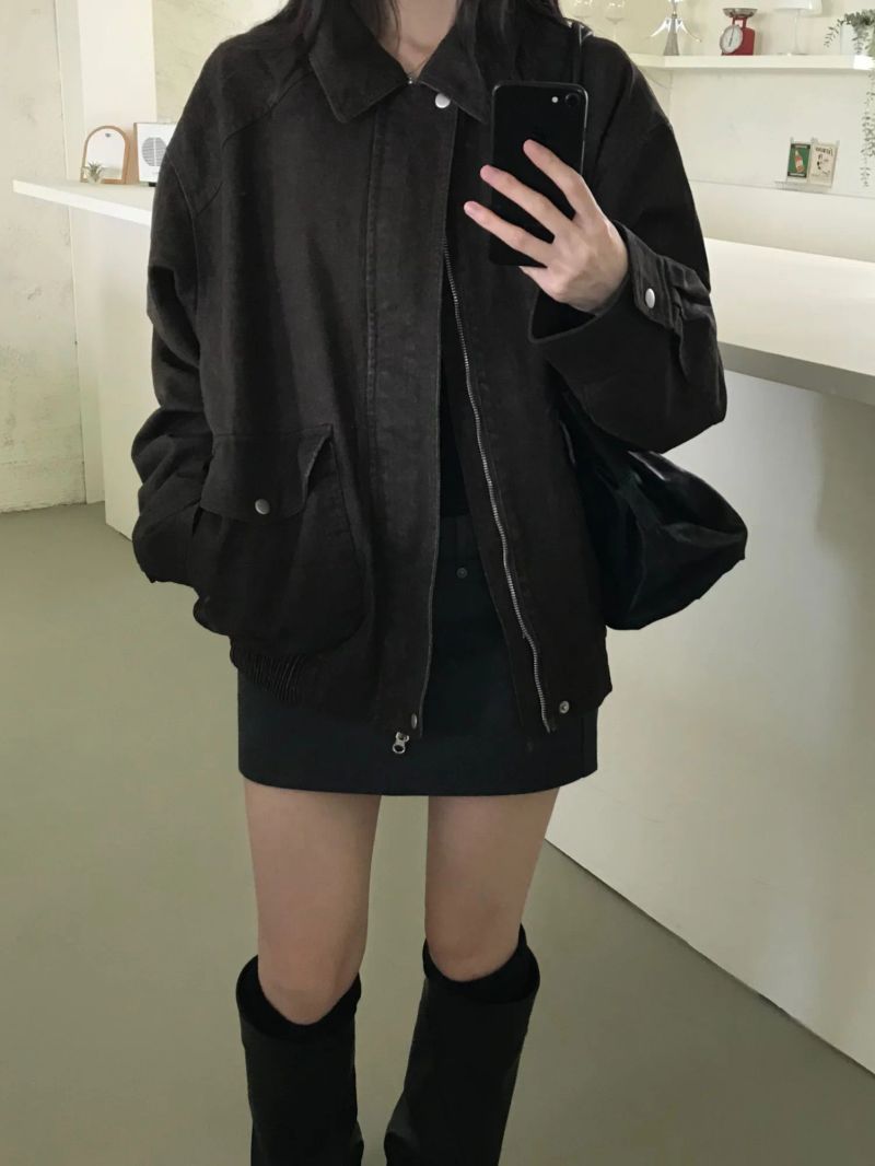 Claire Cotton Washed Jacket (3 colors)