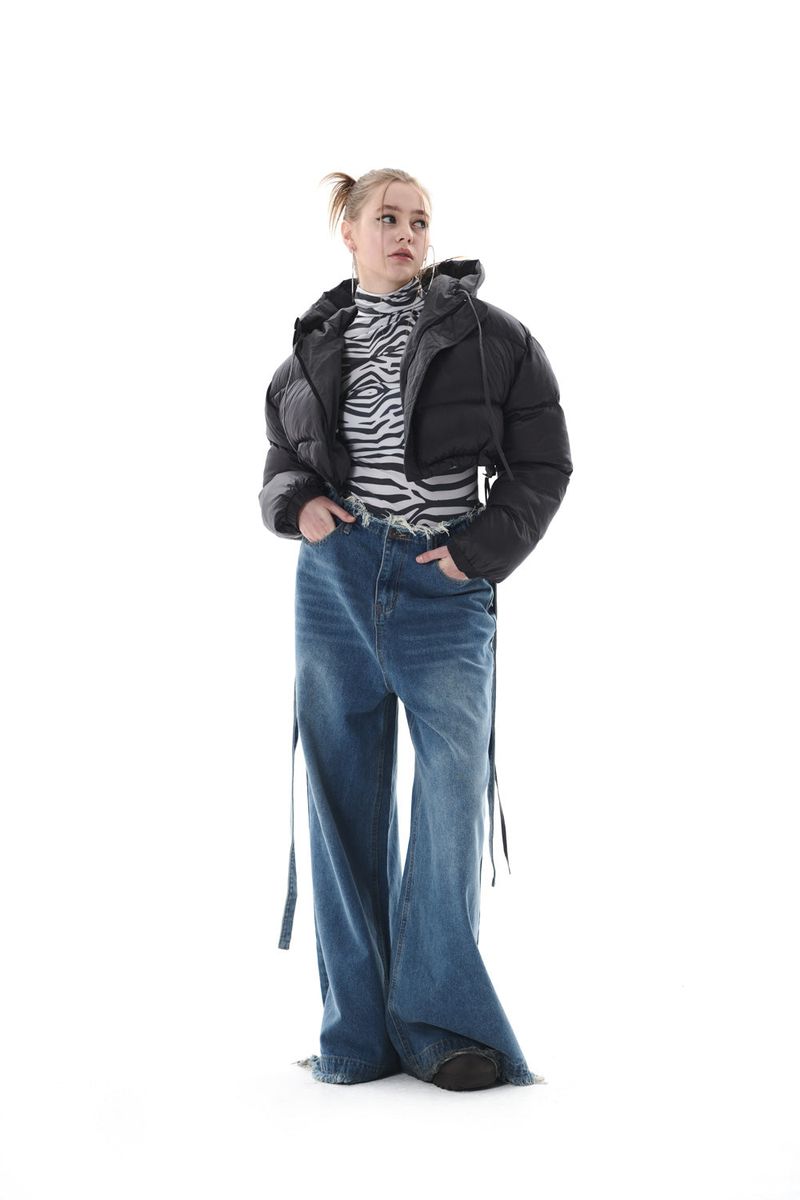 REVESIBLE CROPPED JUMPER