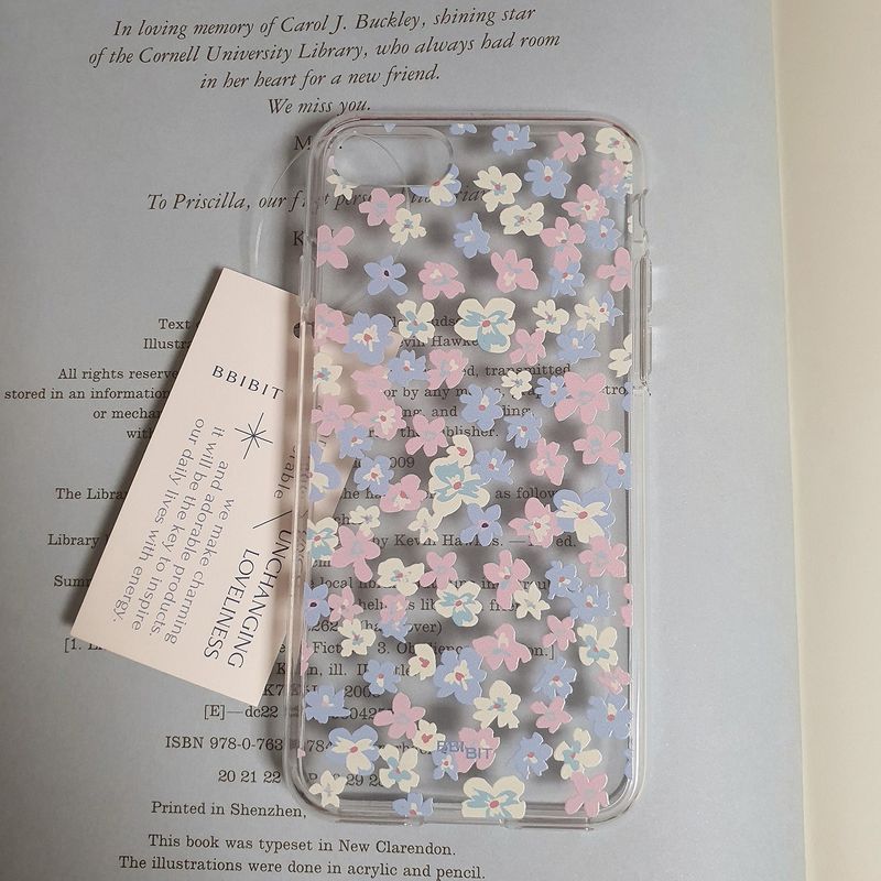 Flower Splash Jelly Hard phone case