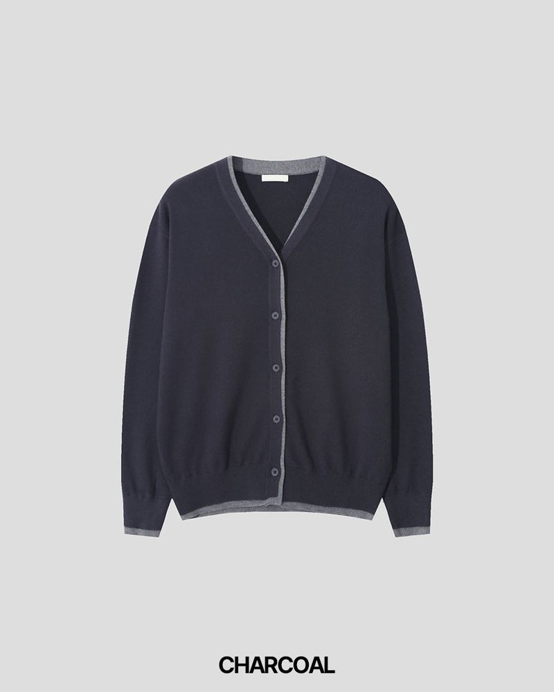 Wear Layered V-neck Cardigan