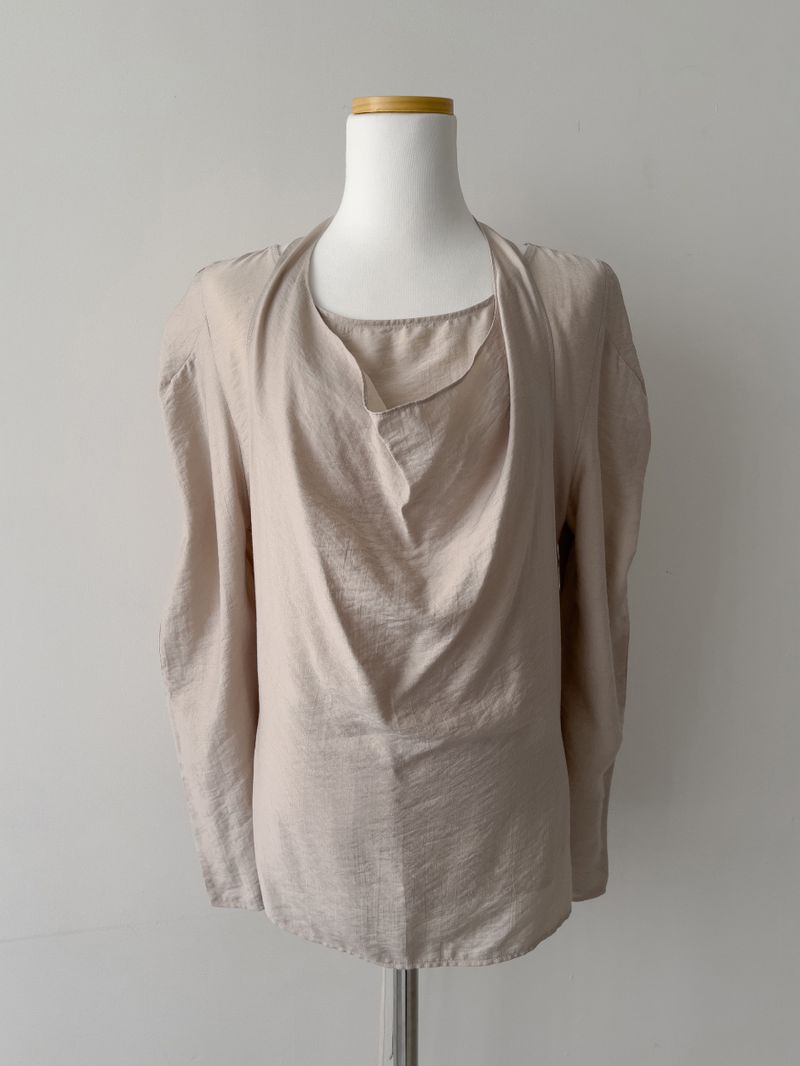 Borr Halterneck Bustier Blouse