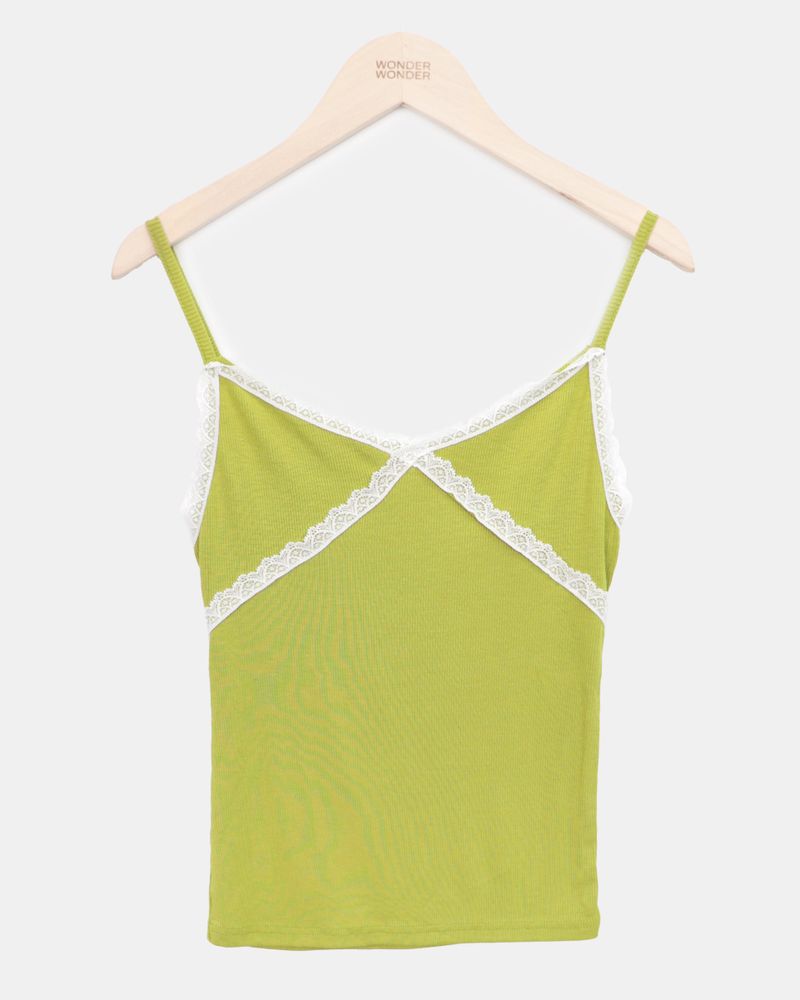 Shuhan Lace Sleeveless Top