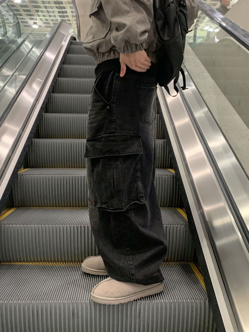 Dement Balloon Cargo Denim