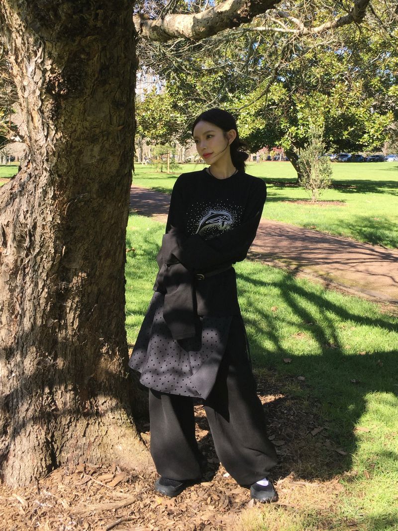 Hotfix Dolphin Loose Long Sleeve (2c)