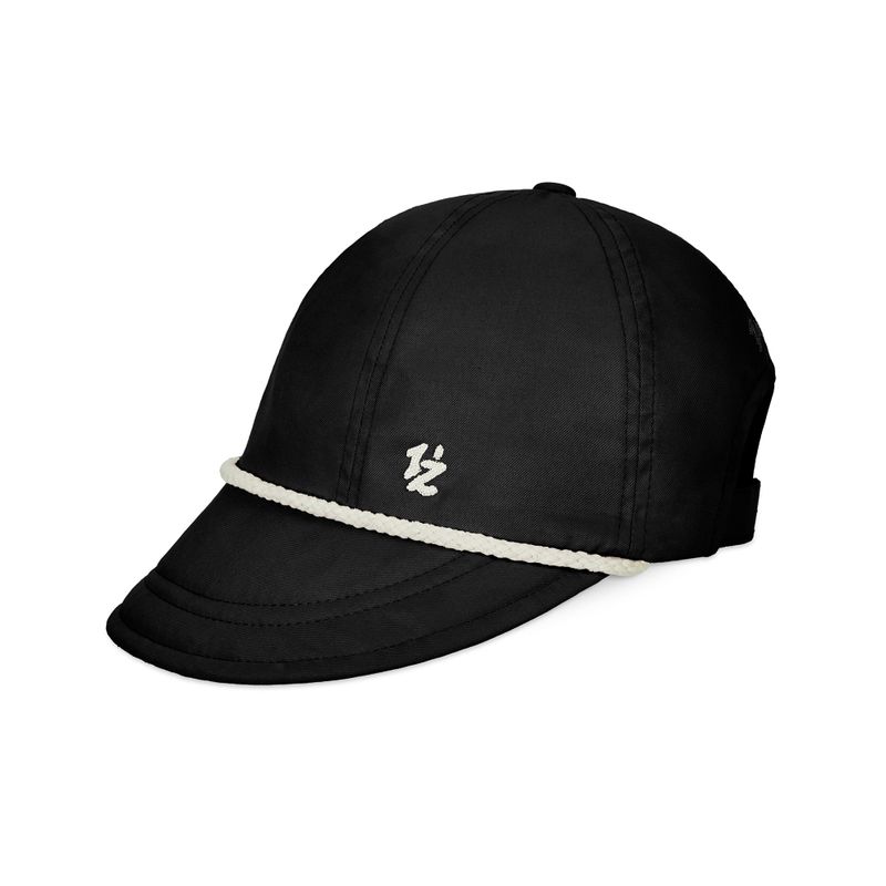 Flow VZ Natural Rope Bonnet Hat Black