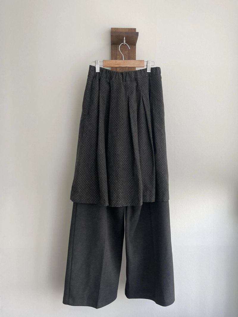  rein dot skirtpants