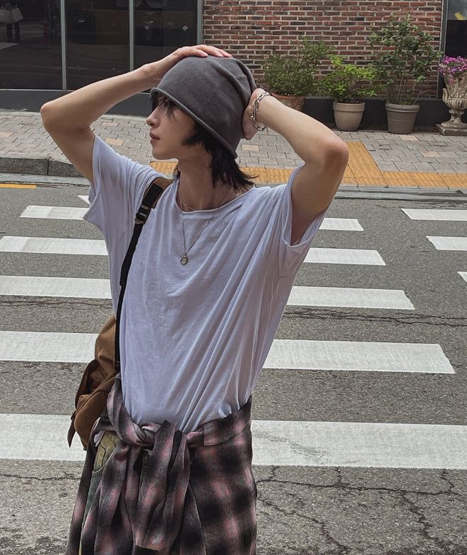 Kant Check Hooded Shirt
