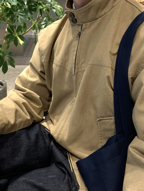 Dusty Pigment Cotton Herrington Jacket
