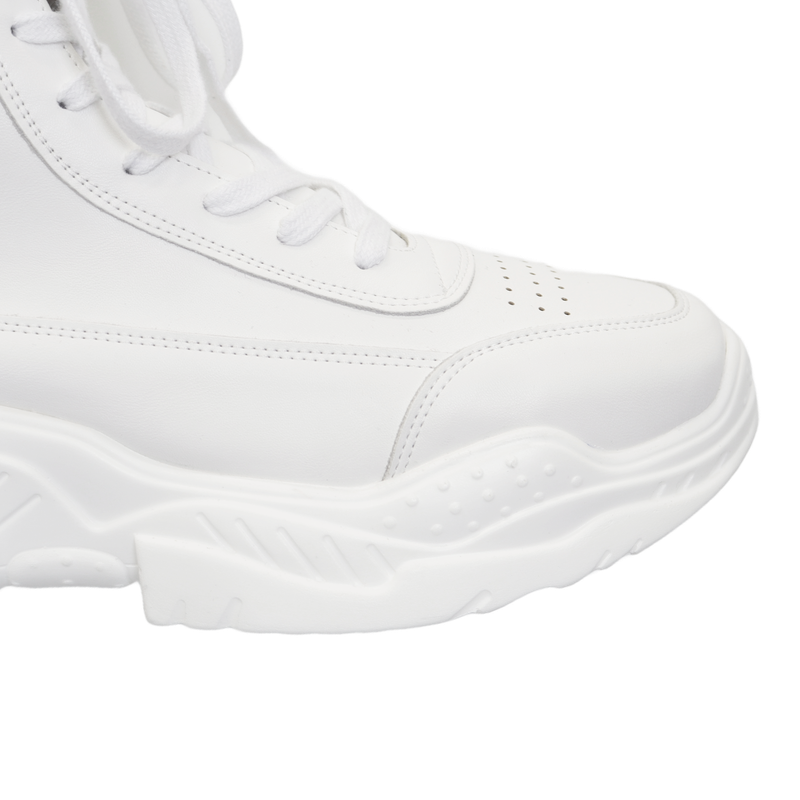 LACE UP HIGH TOP SNEAKERS (2 COLORS)