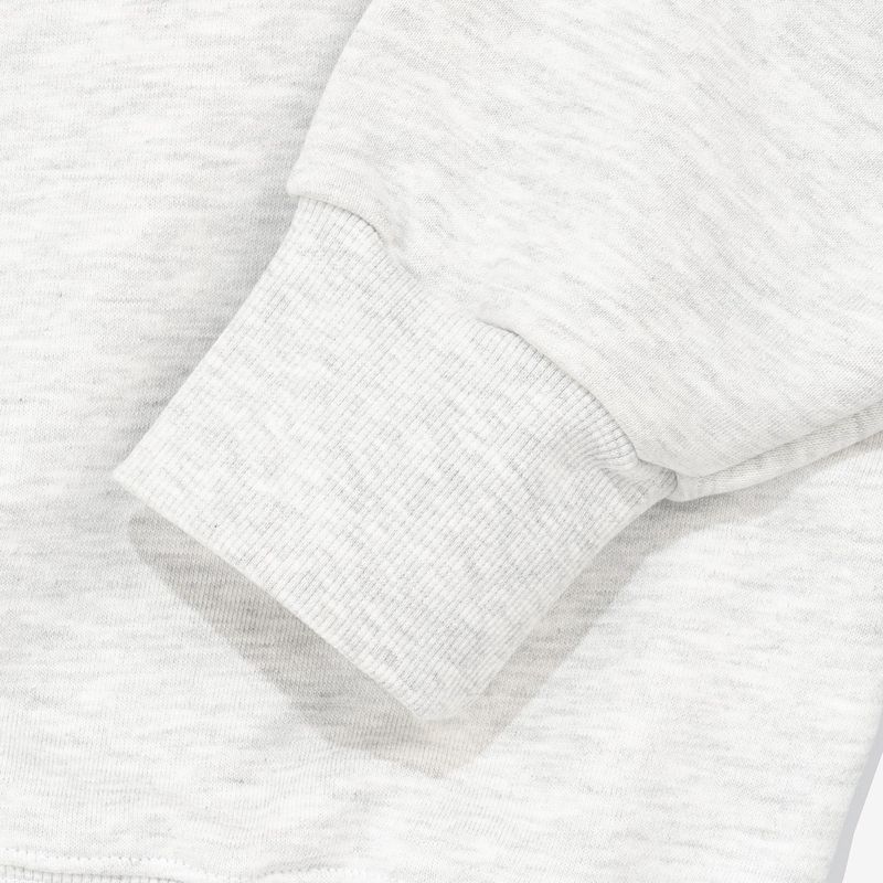 KITSCH CAT JUMPING HOOD TEE (LIGHT MELANGE)
